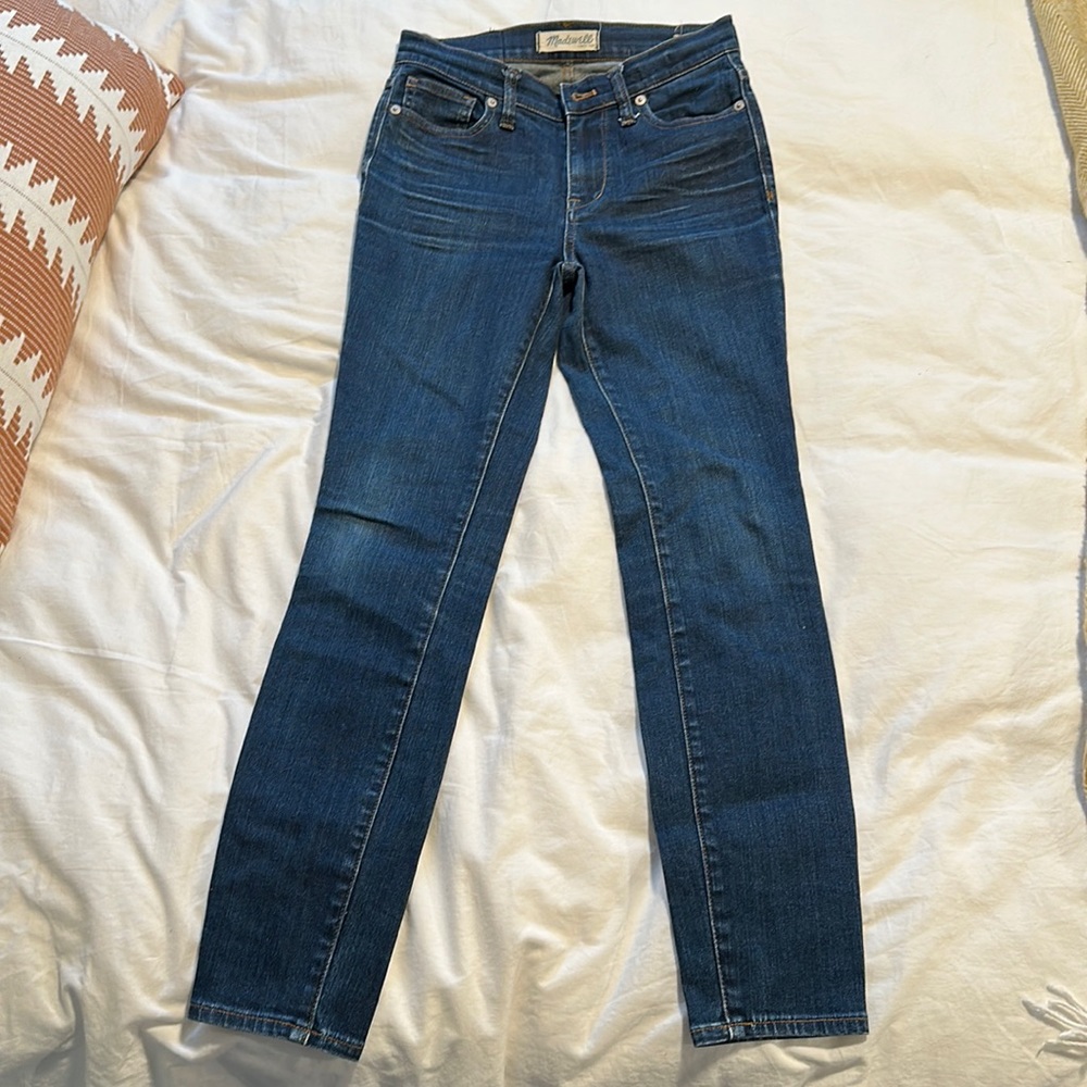 Madewell size 25 high rise skinny Jean